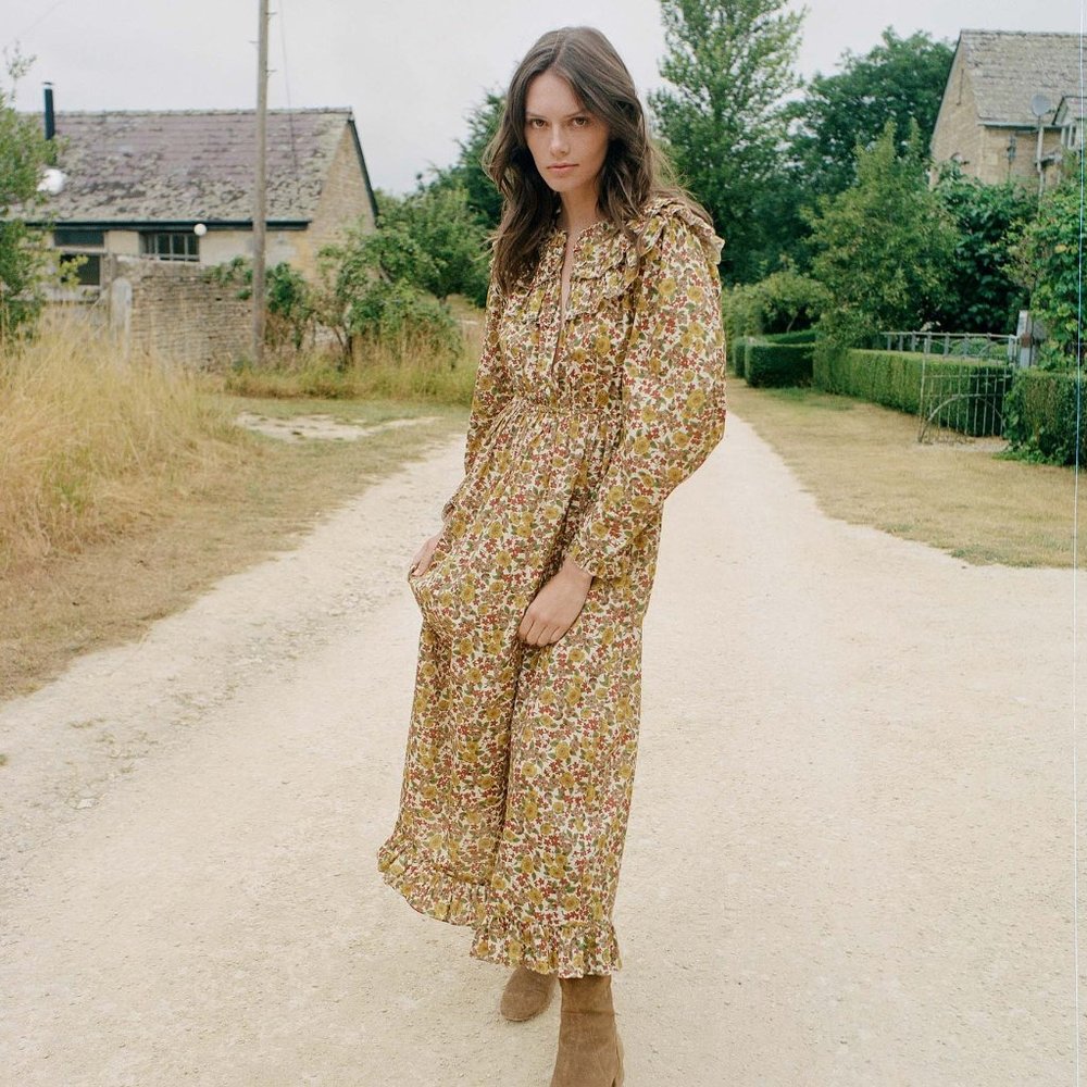 Doen Lauretta Dress Jennifer Spring Floral - Picture 2 of 10